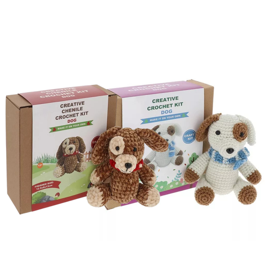 Creative Crochet Make Your Own Dog Kits x 2