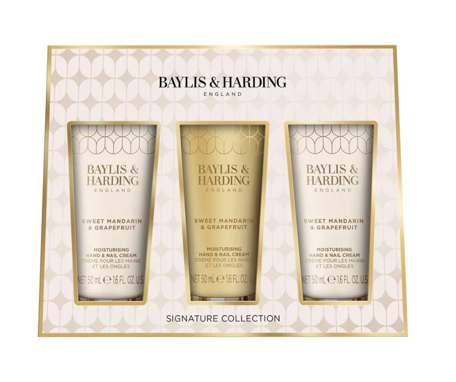 Baylis & Harding Sweet Mandarin & Grapefruit Indulgent Hand Trio Gift Set