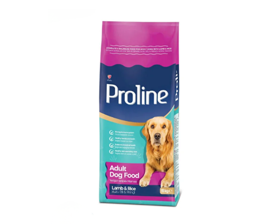 Proline Optimum Adult Dog Food with Lamb and Rice 15kg