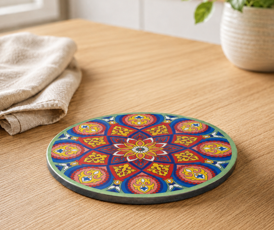 Ceramic Tuscany Coaster