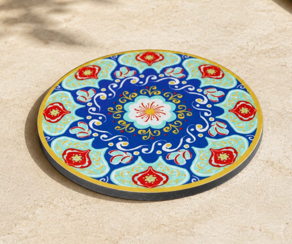 Ceramic Tuscany Coaster