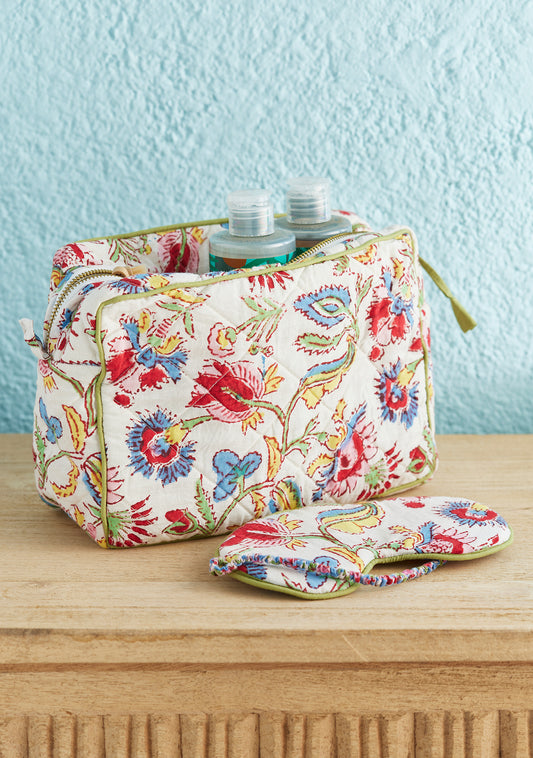 Shvanthi Block Print Wash Bag