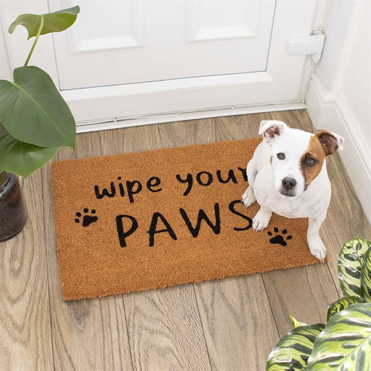 Wipe Your Paws Coir Door Mat
