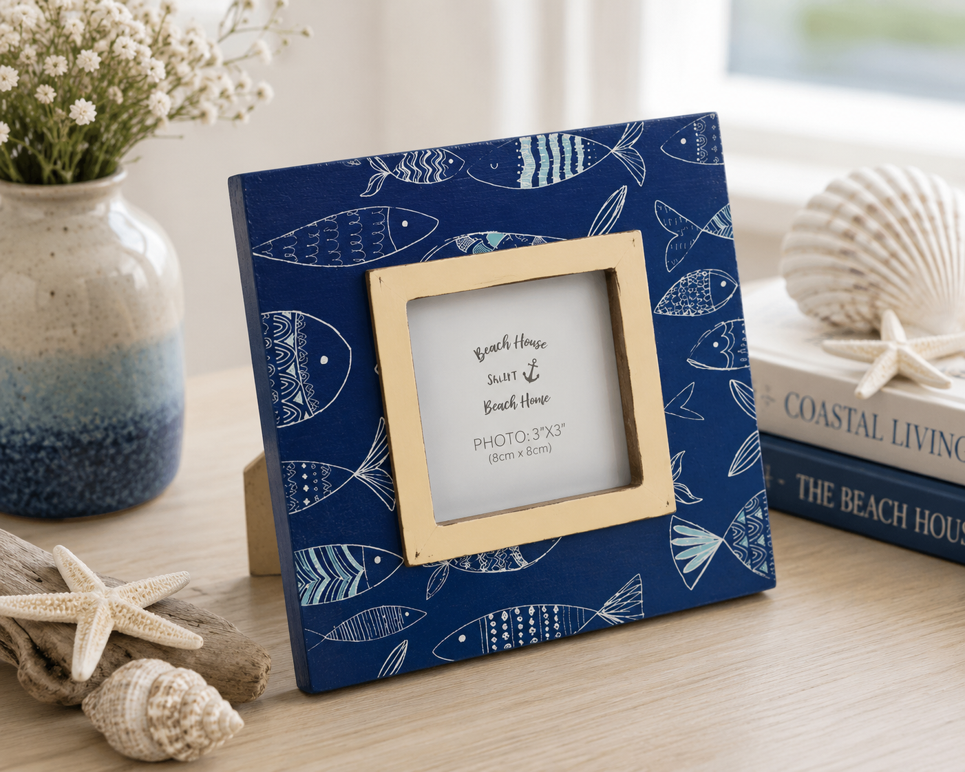 Photo Frame with Fish Design