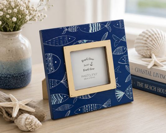 Photo Frame with Fish Design