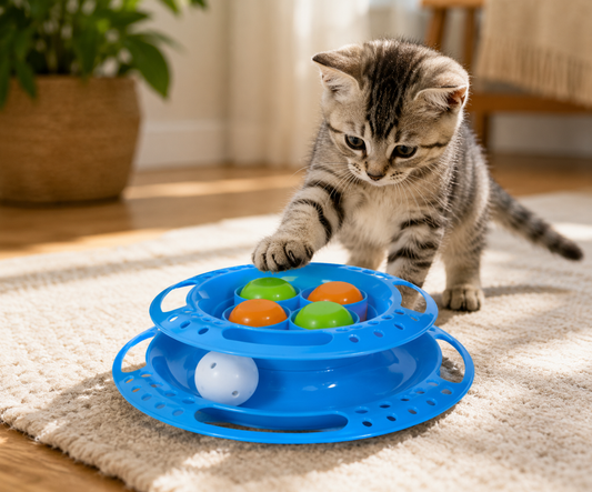 Animal Instincts Cat Play Ring Toy