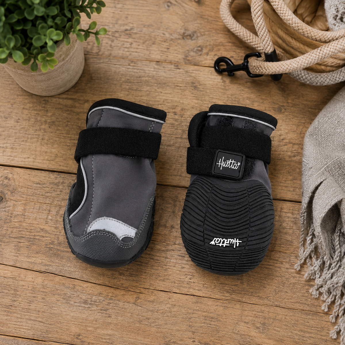 Hurtta Outdoors Outback Dog Boots Granite