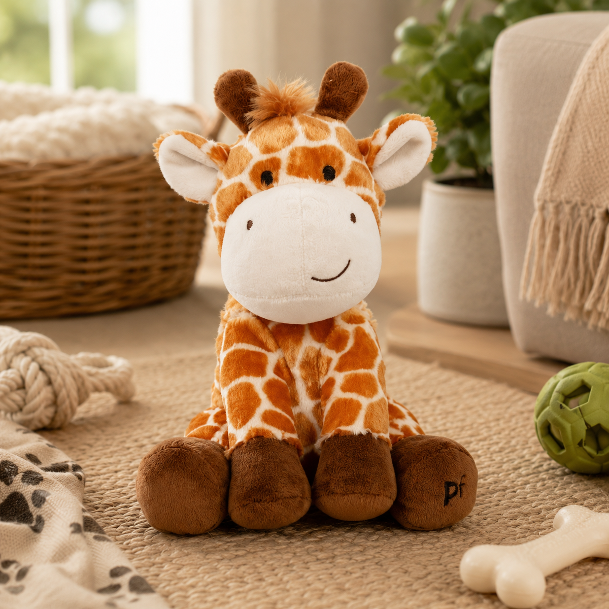 Petface George Giraffe Dog Toy
