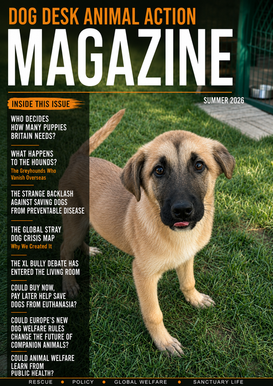 Dog Desk Animal Action Magazine Summer 2026