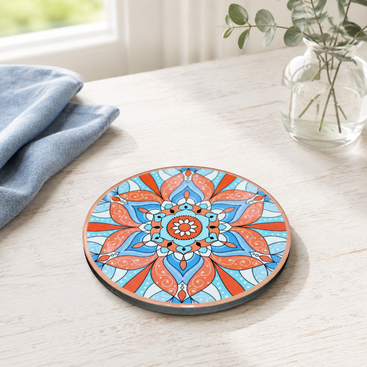 Ceramic Tuscany Coaster