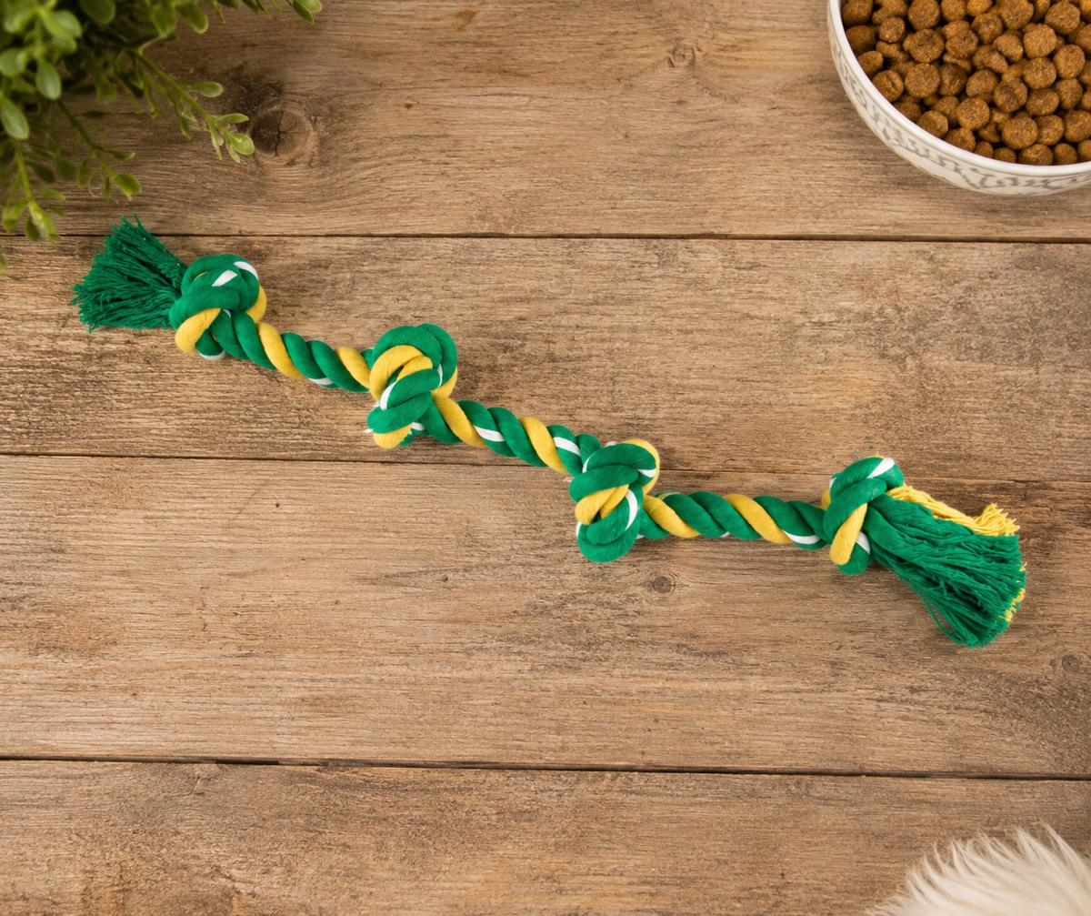 Rope Tugger Dog Toy Large Green