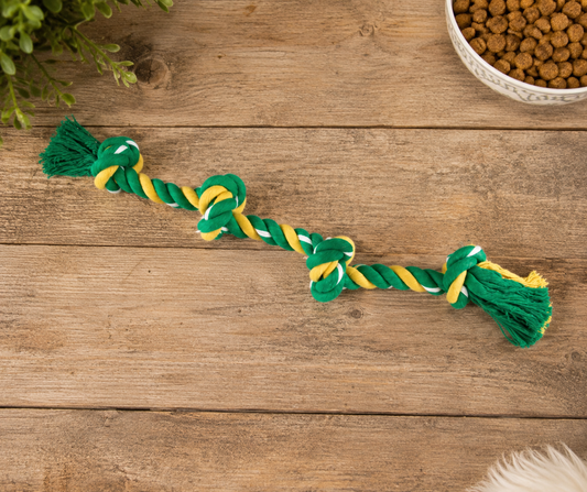 Rope Tugger Dog Toy Large Green