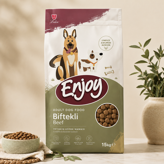Kibble Club Donation - Enjoy Beef Adult Dog Food