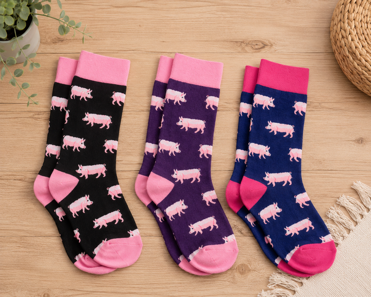 Sock Society Pig Socks