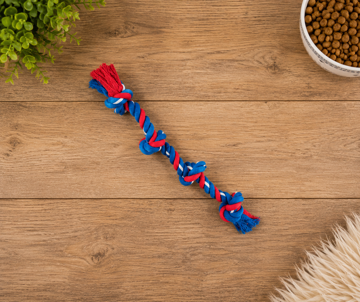 Rope Tugger Dog Toy Large Blue