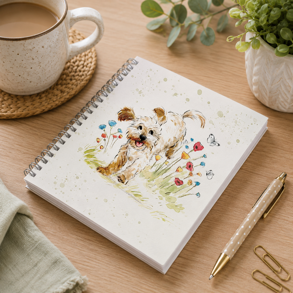 Paper Shed Cockapoo A6 Notebook