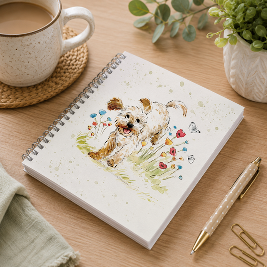Paper Shed Cockapoo A6 Notebook