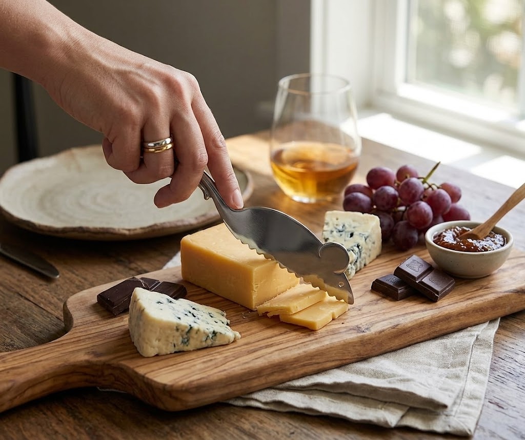 Figural Mouse Shaped Cheese Cutter Knife