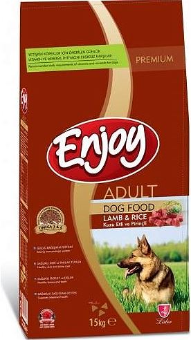 Enjoy 15 Kg Adult Lamb Meat Rice Adult Dog Food