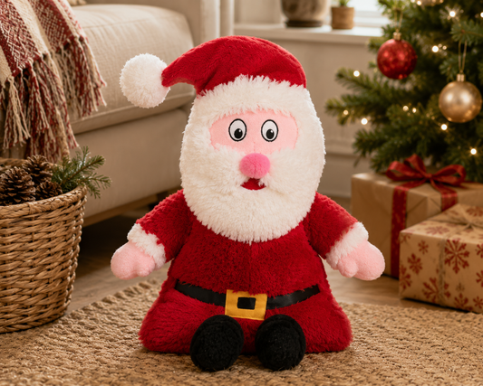 Animate Squeaky Father Christmas Dog Toy