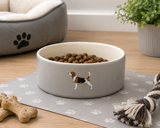 Bailey & Friends Dog Bowl Beagle