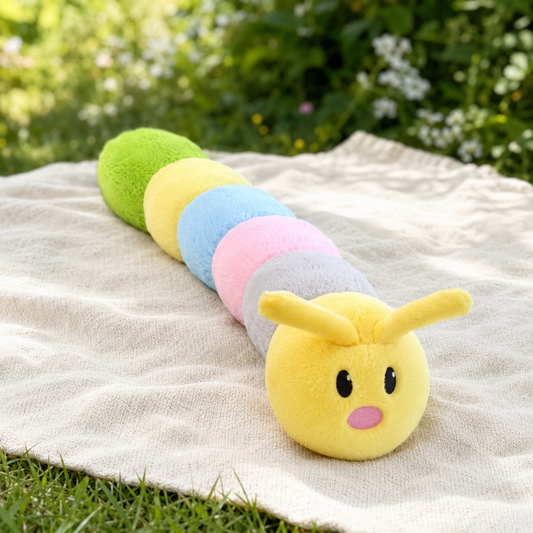 Hugs Baby Caterpillar Dog Toy