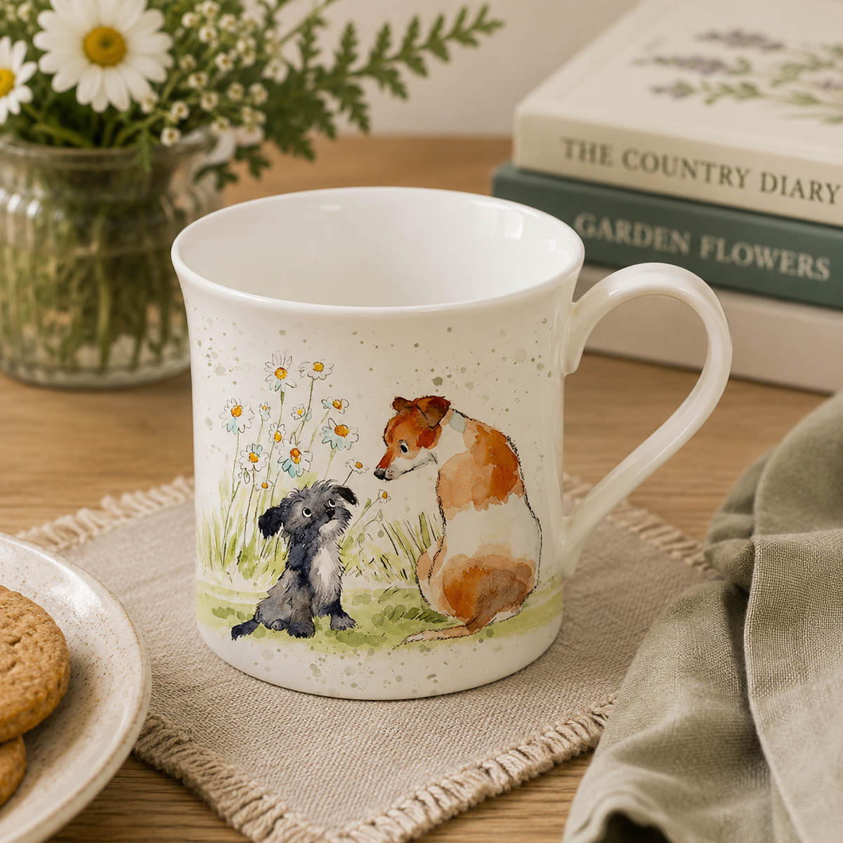 Paper Shed Jack Russel Fine China Mug