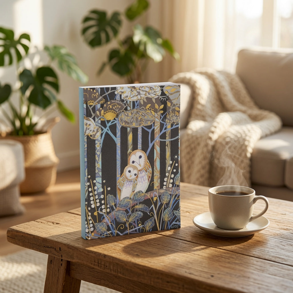 Penny Gaj Barn Owl Notebook A5