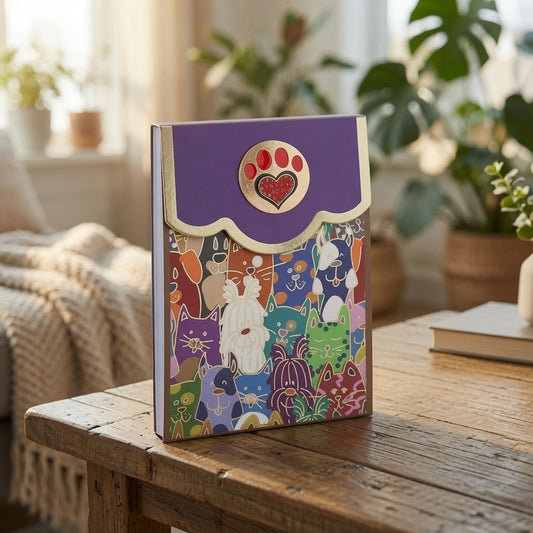 Charm Notebook Colourful Pets