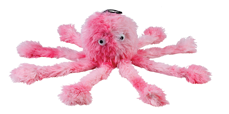 Pink Mummy Reef Octopus Dog Toy