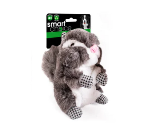 Squeaky Squirrel Plush Woodland Animal Dog Toy