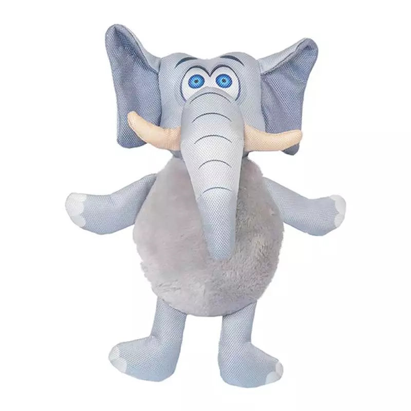 Tough Safari Elephant Dog Toy