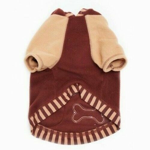 Pet London Fleece Hoody Dog Clothes With Adorable Pocket Teddy