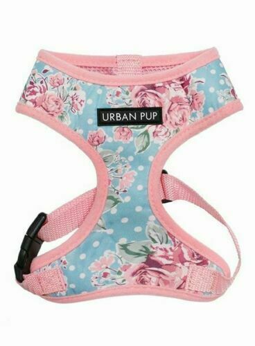 Vintage Rose Floral Dog Harness